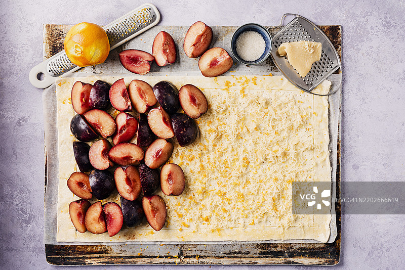 梅子挞图片素材