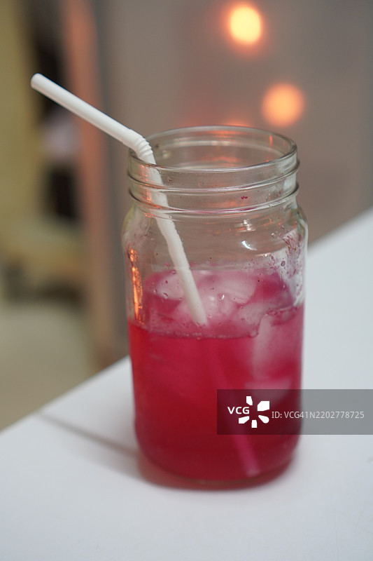 红色柠檬汽水图片素材