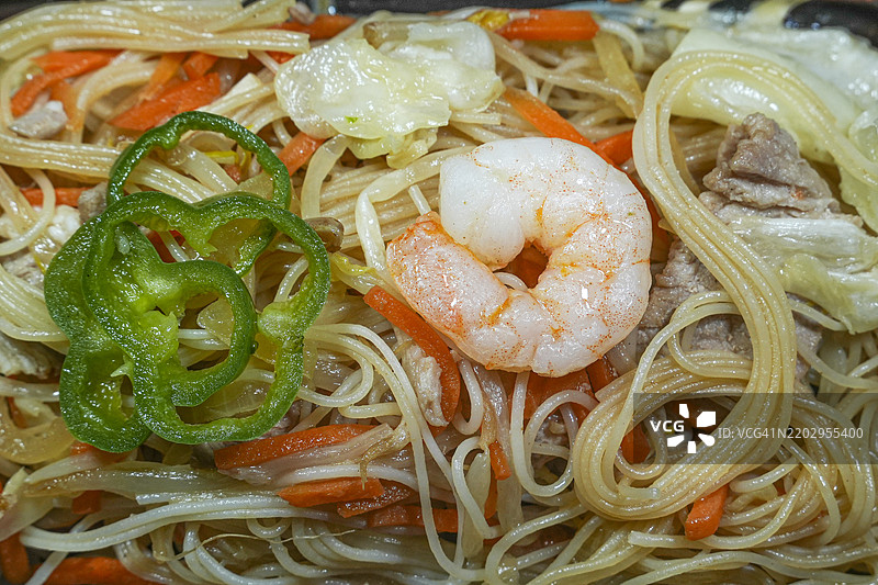 虾仁米粉便当图片素材