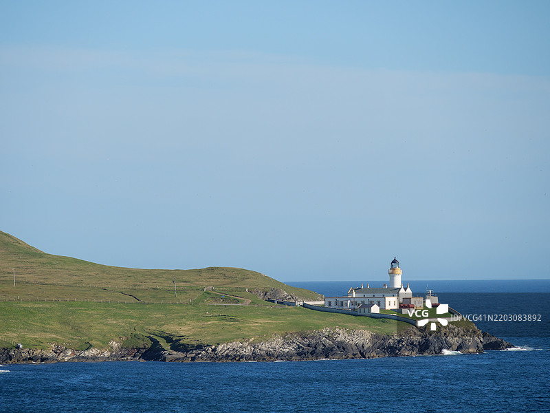 勒威克和英国的设得兰群岛，勒威克，设得兰，联合王国，英国图片素材