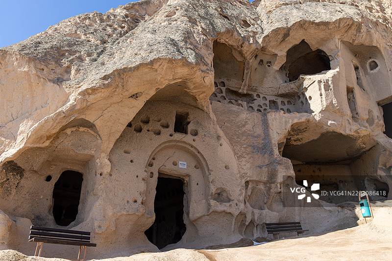 塞利梅修道院，卡帕多奇亚，中部安纳托利亚，土耳其图片素材