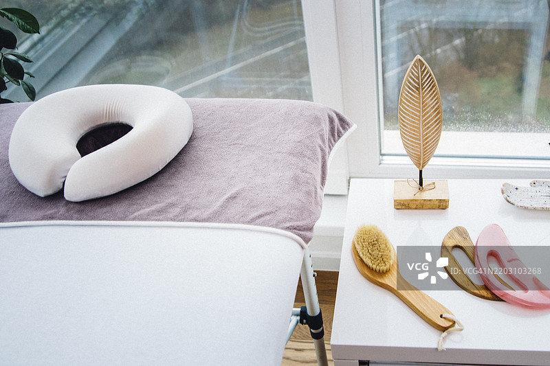 优雅的水疗装饰，放松身心图片素材