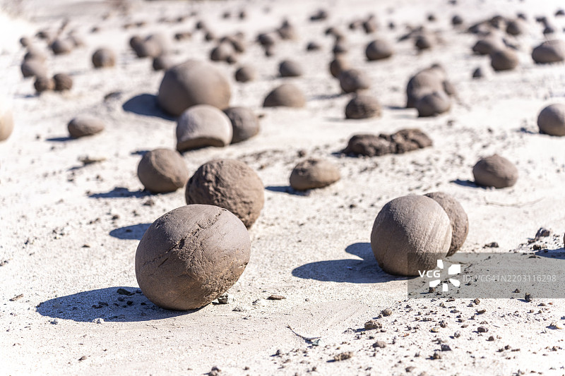 博查球场，伊什基瓜拉斯托省立公园，圣奥古斯丁村，圣胡安省，阿根廷，南美洲图片素材