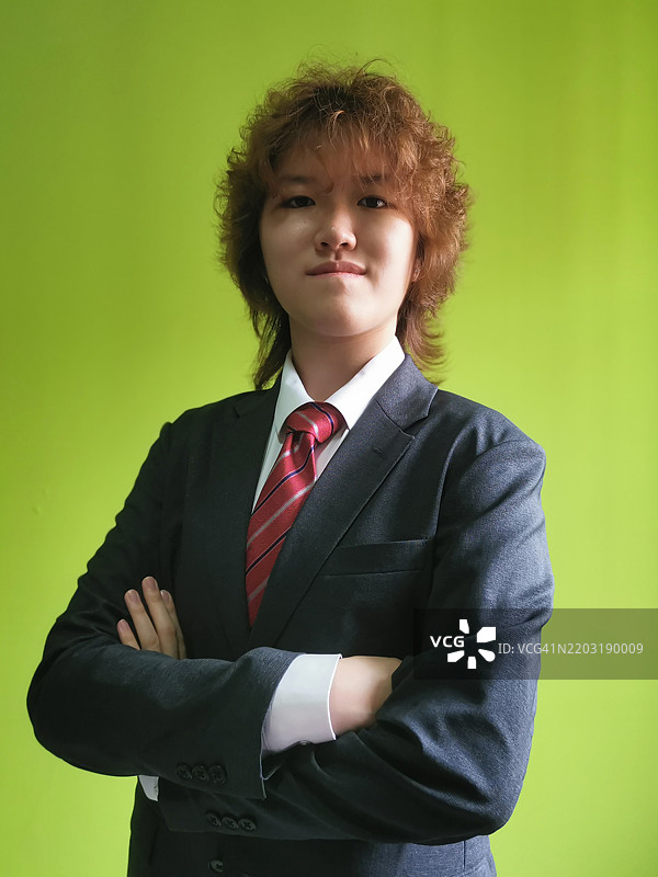 正式的工作室肖像图片素材