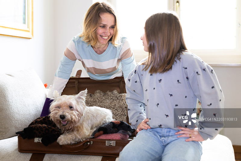 准备好出发（度假）。图片素材