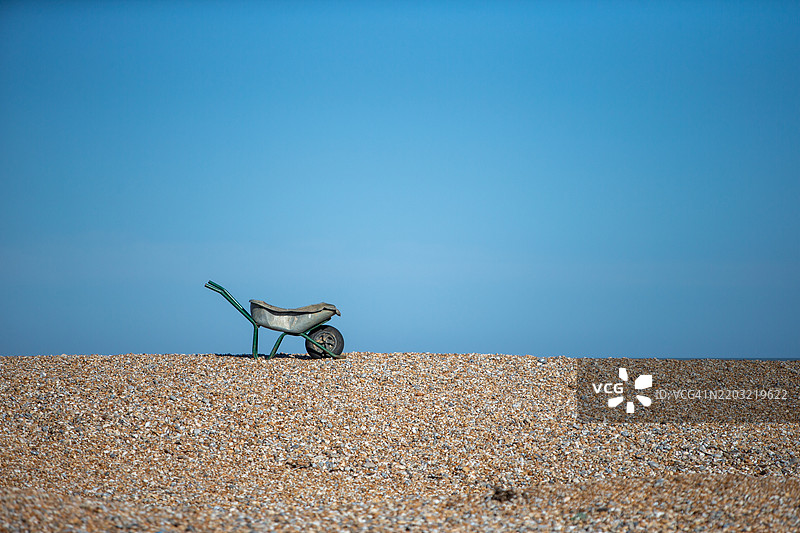 被遗忘的手推车图片素材