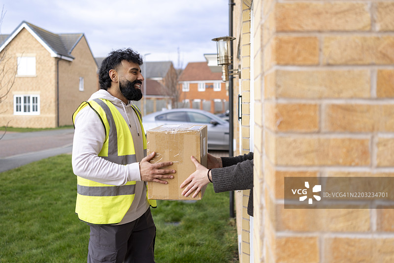 微笑服务图片素材