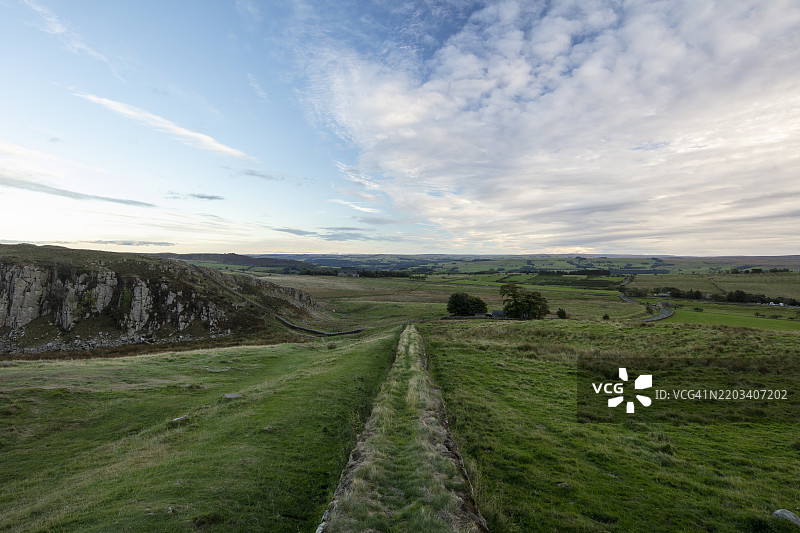 哈德良长城图片素材
