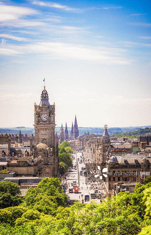 爱丁堡的夏天图片素材