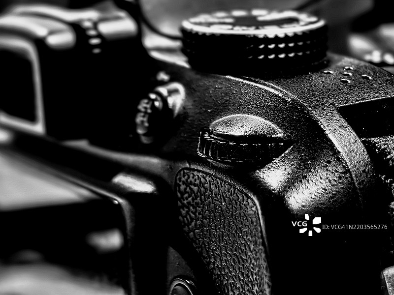 相机的旋钮和按钮图片素材