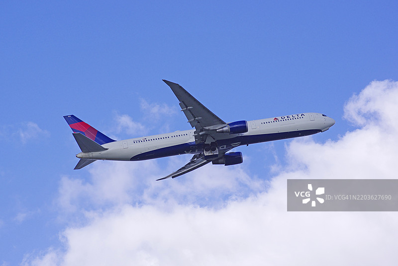 达美航空波音767-432（ER）图片素材