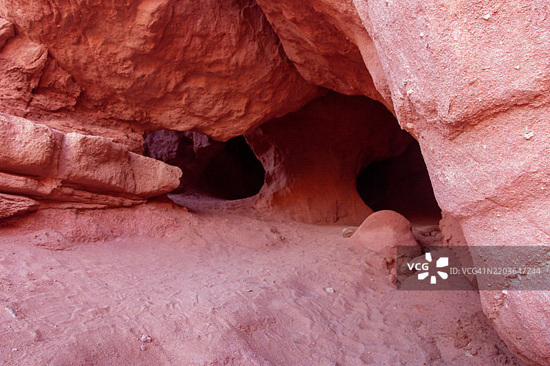 科罗拉多峡谷，拉斯孔查斯沟，萨尔塔，阿根廷图片素材