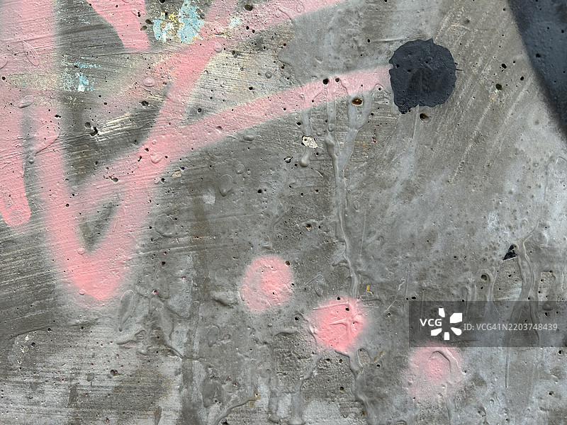 混凝土墙的全景拍摄图片素材