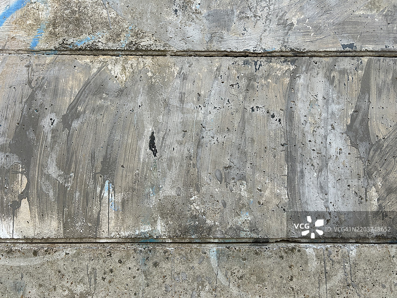 混凝土墙的全景拍摄图片素材