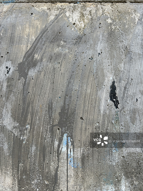 混凝土墙的全景拍摄图片素材