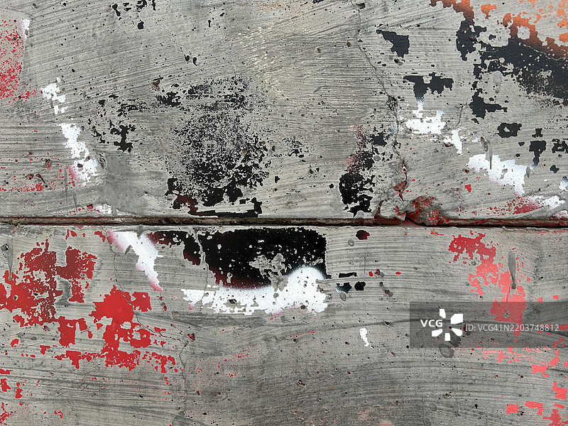 混凝土墙的全景拍摄图片素材