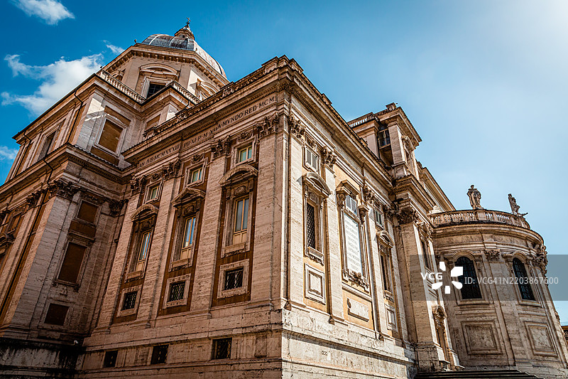 罗马，拉齐奥，圣玛利亚大教堂。III图片素材