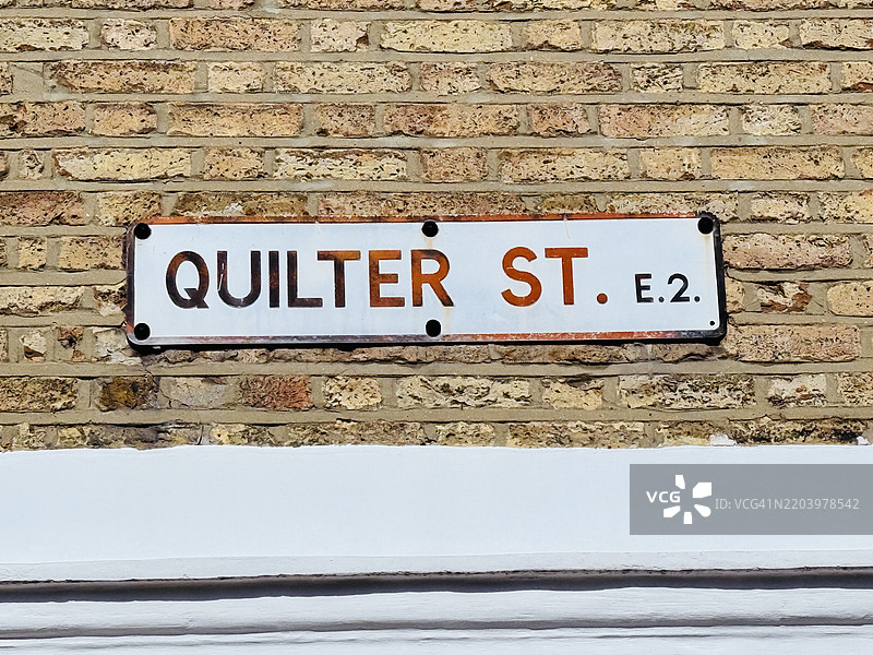 缝纫师街标志图片素材