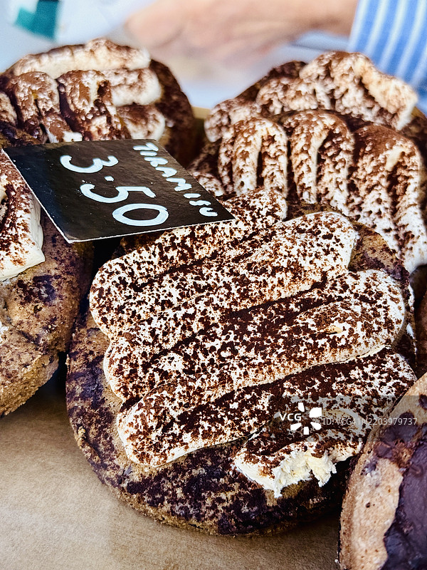 提拉米苏饼干图片素材