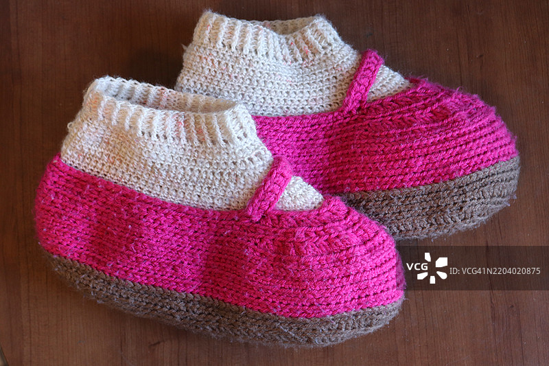 独特的钩针睡袜 - 你的新手工项目！图片素材