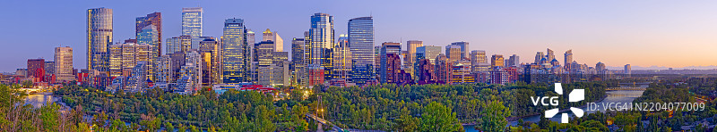 加拿大阿尔伯塔省的乡村风光图片素材