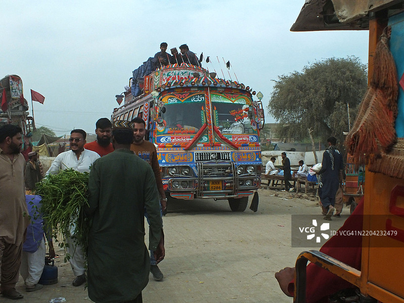 苏菲圣人拉尔·沙赫巴兹·卡兰达尔的年度URS / MELA图片素材