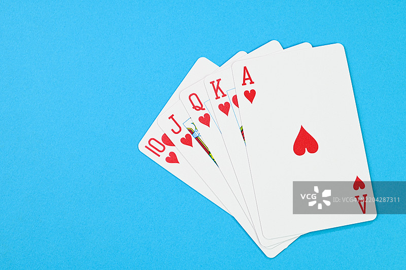 扑克游戏图片素材