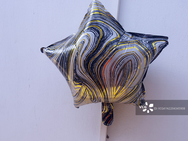 一张美丽的星星气球的图片图片素材