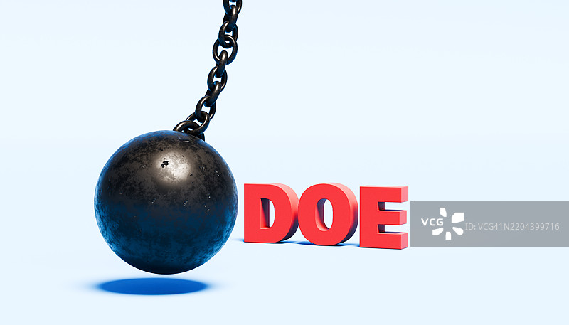 准备好撞击的破坏球：能源政策的未来图片素材