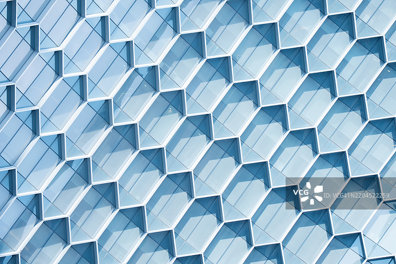 一幅现代建筑的全景图图片素材