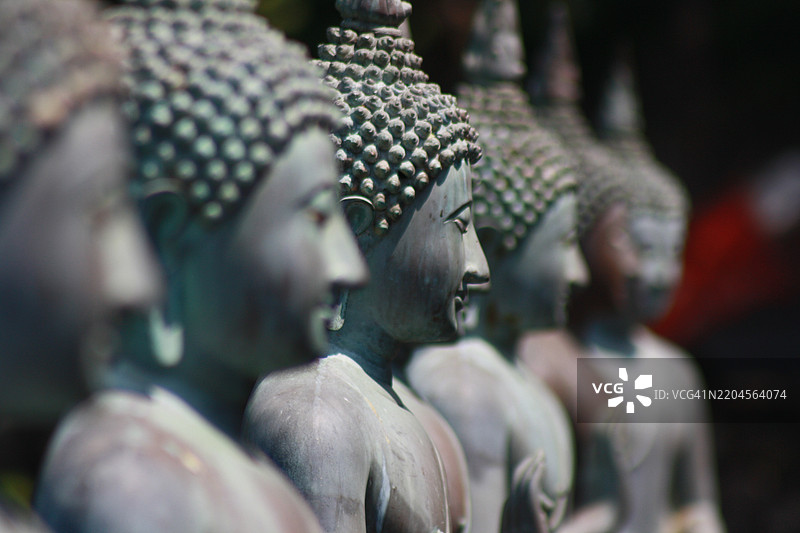 雕像的特写镜头图片素材