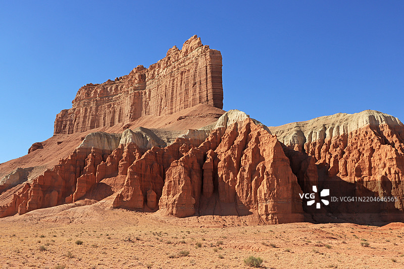 犹他州哥布林谷州立公园的野马山丘图片素材