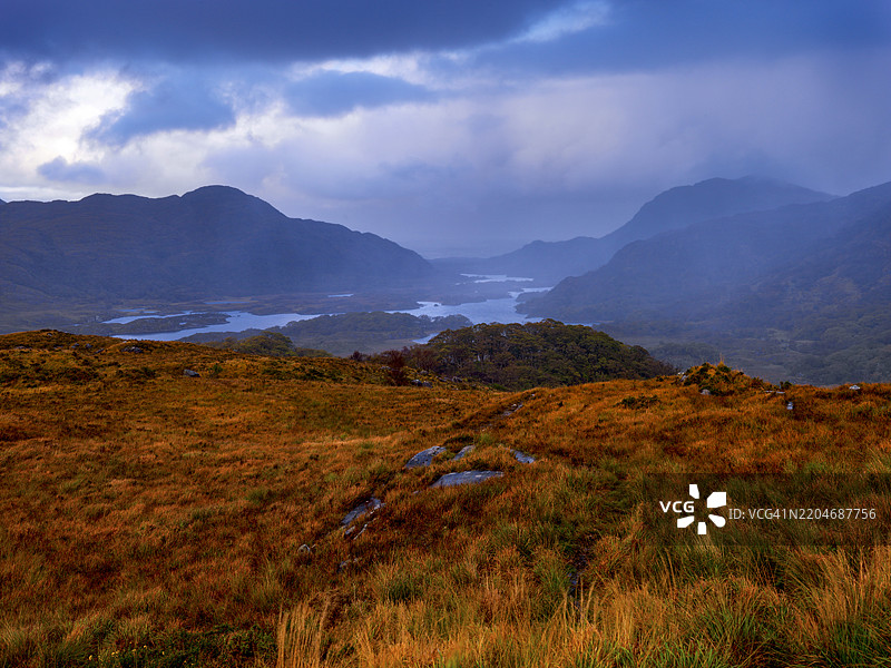 女士观景台，基拉尼国家公园，上湖，凯里郡，爱尔兰图片素材