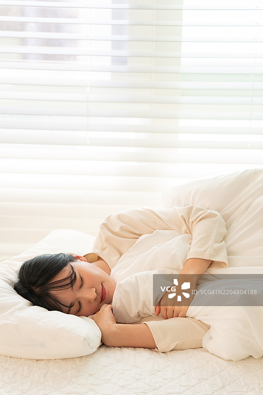 韩国，独居，毯子，睡懒觉，休息，睡眠图片素材