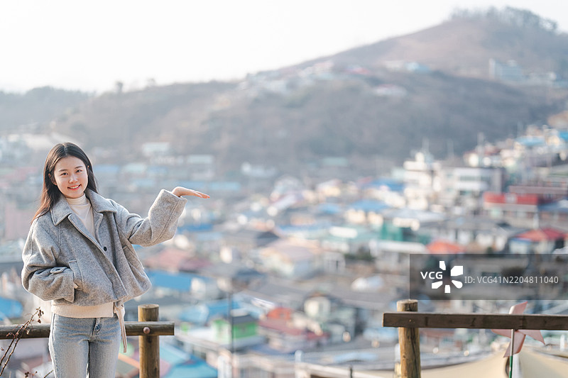 独自旅行，东海市，度假，农沟潭，晴朗的天空图片素材