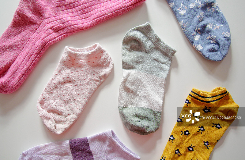 不匹配的袜子图片素材