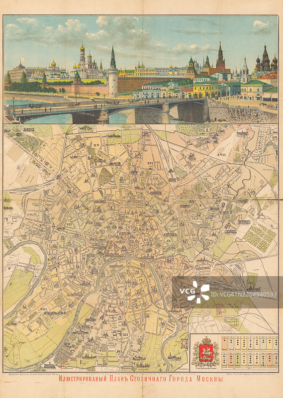 莫斯科地图图片素材