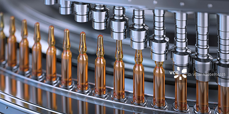 制药制造，插图图片素材