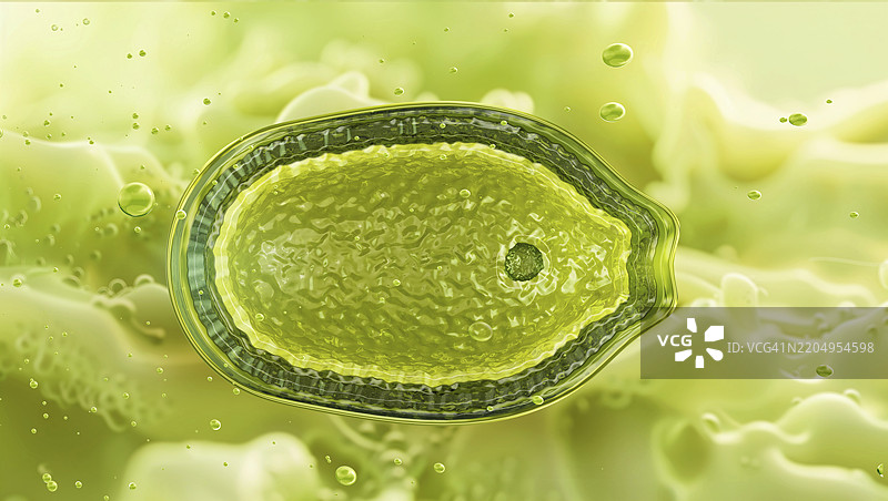 潘多病毒插图图片素材