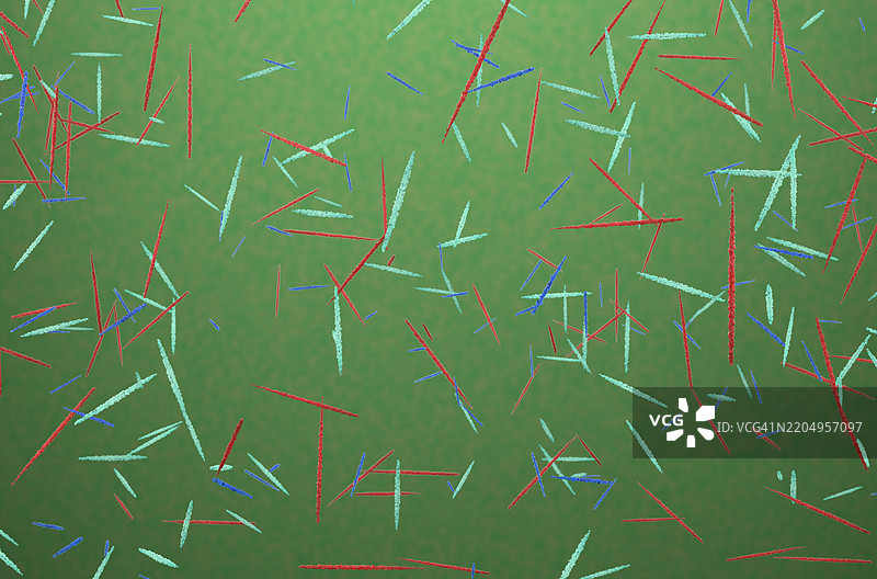 尿酸晶体插图图片素材