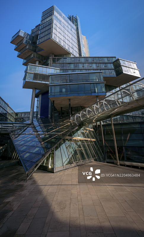 诺德LB行政大楼，诺德德意志地方银行，贝尼施建筑事务所，贝尼施与合伙人，建筑，汉诺威，下萨克森，德国，欧洲图片素材