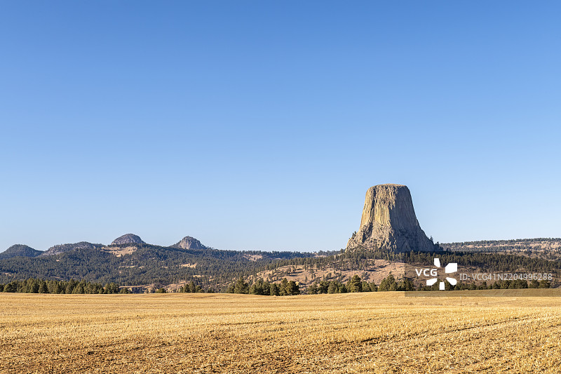 2023年魔鬼塔的景观图片素材