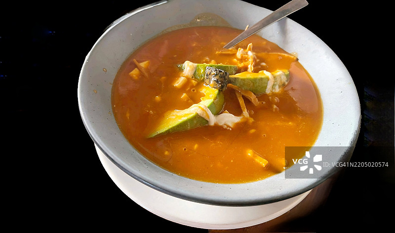 玉米饼汤图片素材