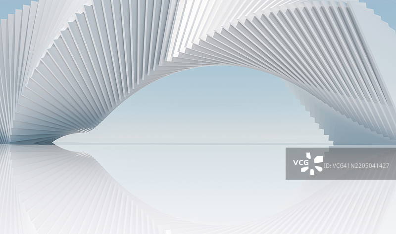 3D渲染建筑背景图片素材