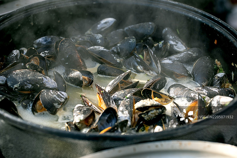 街头美食节图片素材