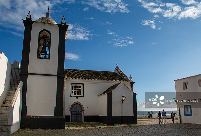 卡塞拉维尔哈，阿尔加维，葡萄牙图片素材