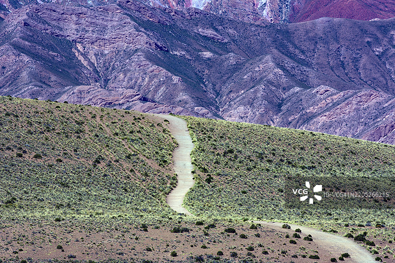 霍尔诺卡尔山脉，霍尔诺卡尔山：十四色山，胡胡伊，阿根廷图片素材