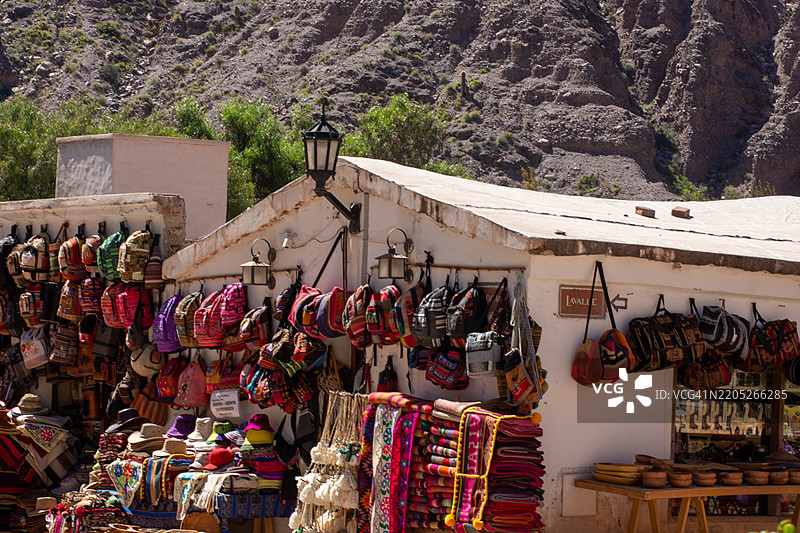 普尔马马卡，乌马瓦卡峡谷，胡胡伊，阿根廷图片素材