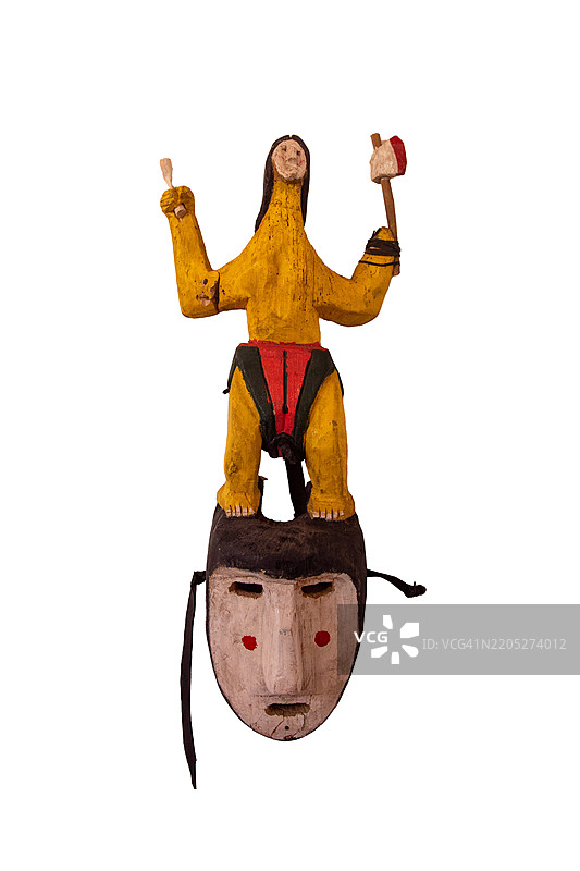 阿根廷胡胡伊的狂欢节面具图片素材