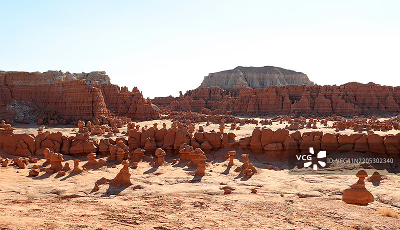 犹他州圣拉斐尔沙漠的哥布林谷州立公园图片素材